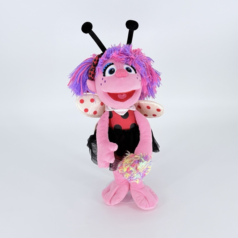 Sesame Street Abby Cadabby Ladybug Plush 17" SeaWorld Sesame Place 2021